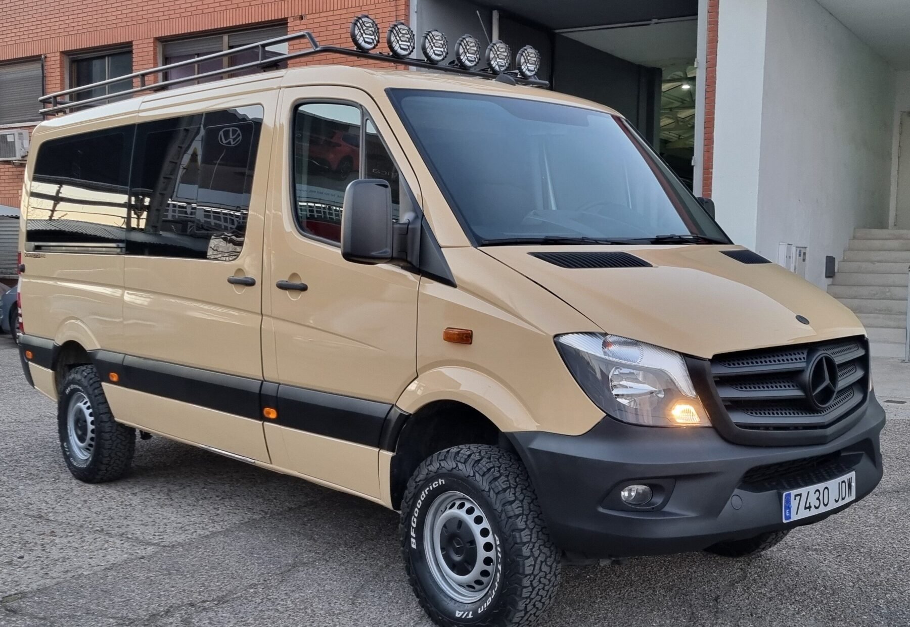 MERCEDES-BENZ sprinter autocaravana 4x4