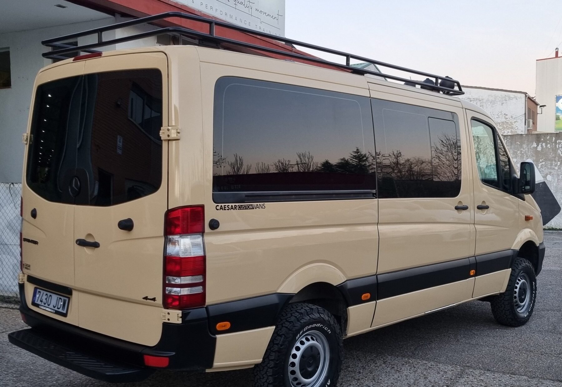 MERCEDES-BENZ sprinter autocaravana 4x4