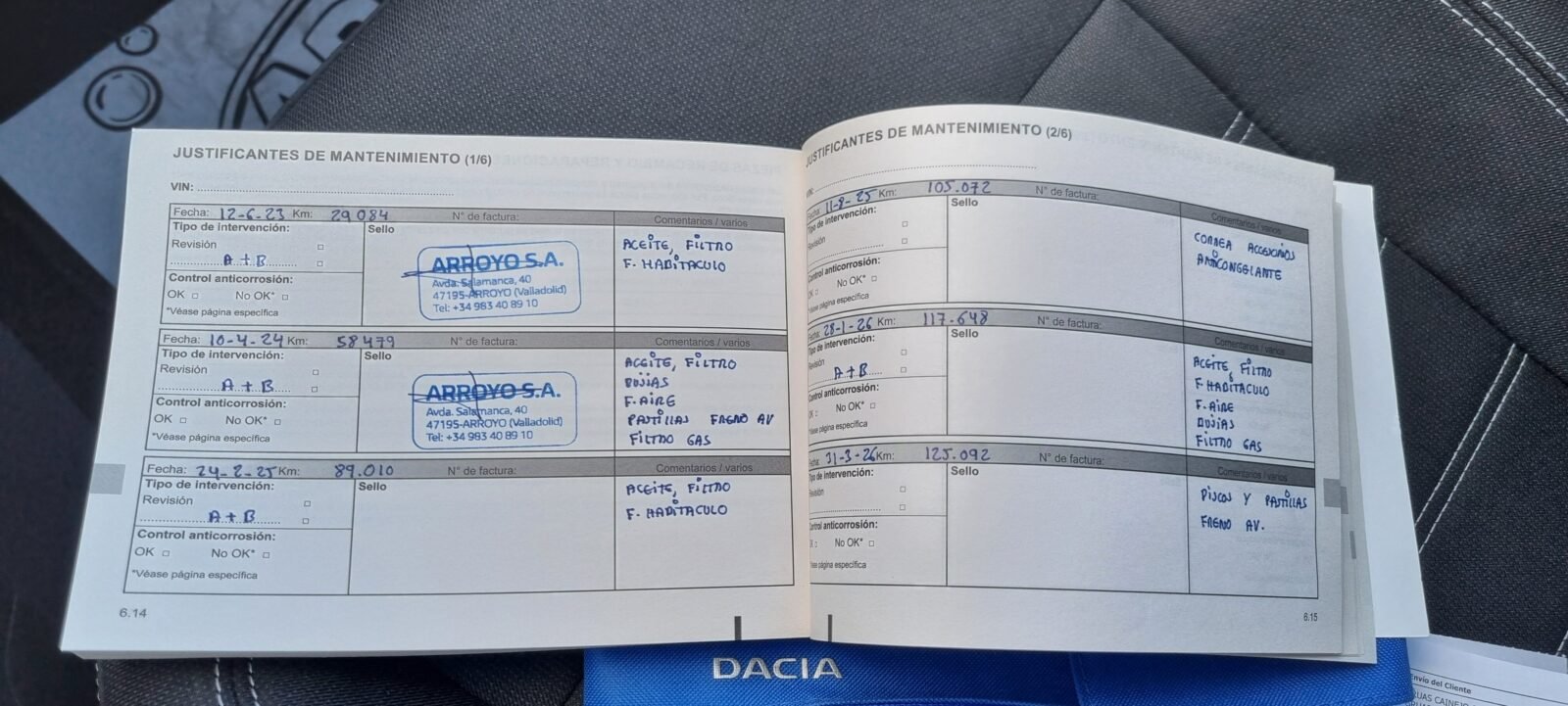 DACIA 1.0 GLP